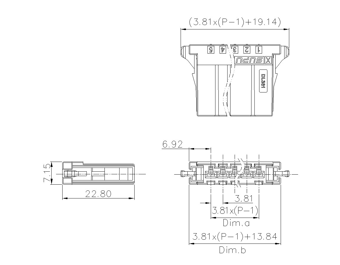 动态接插件连接器DL381H1XXM-BK-0X10(02-10)-意昂3