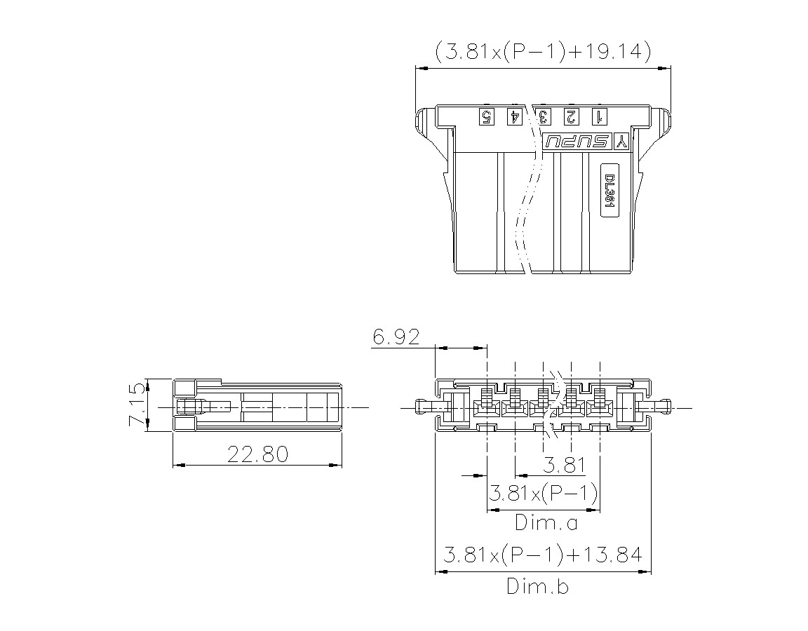 动态接插件连接器DL381H1XXM-BK-0Y10(02-10)-意昂3