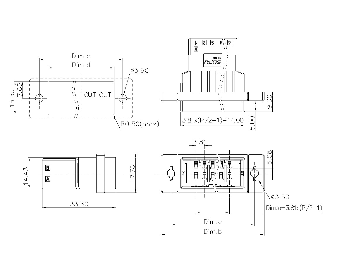 动态接插件连接器DL381H2XXF-BK-0X12(06-20)-意昂3