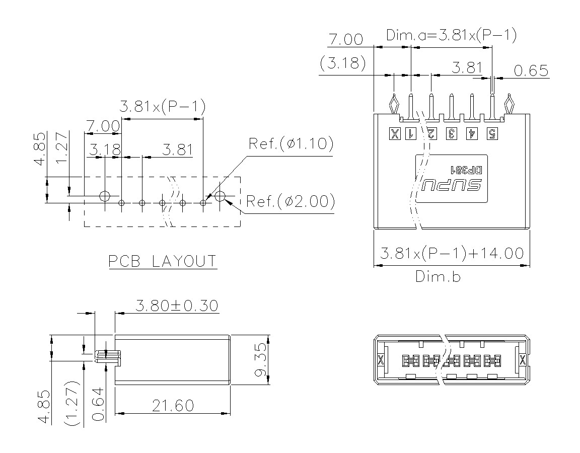 动态接插件连接器DP381V1XXF-BK-0X10(02-10)-意昂3