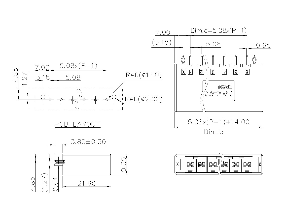 动态接插件连接器DP508V1XXF-BK-0X10-意昂3