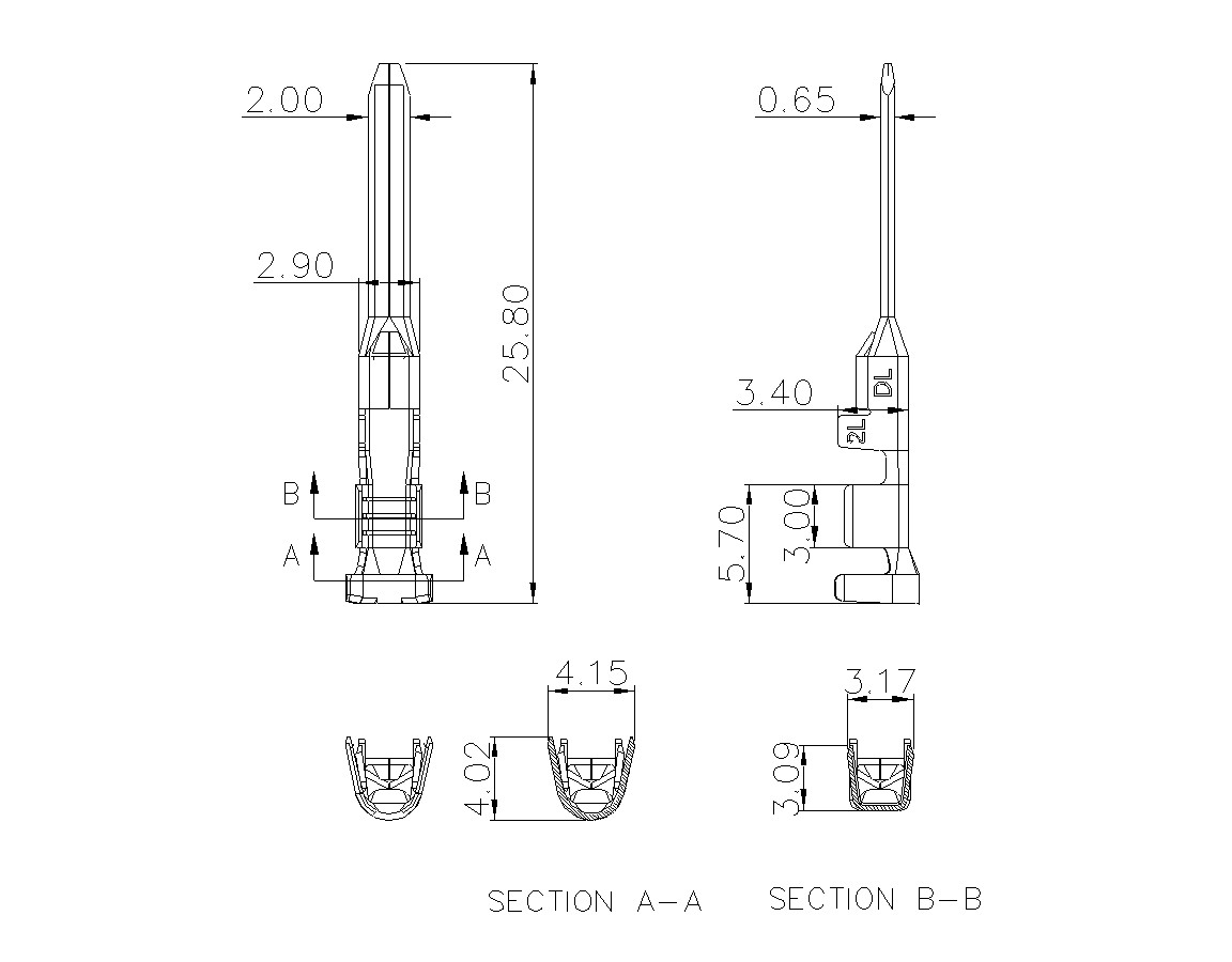 动态接插件连接器DL508V30M-03-2200-K001-意昂3