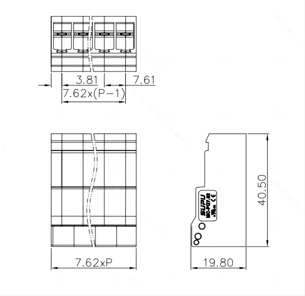 插拔式端子MC-PQ7.62HXXP-0001插座|PCB接线端子插座-意昂3